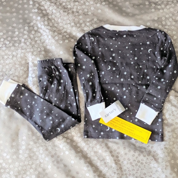 💛NWT💛 Carters Unisex Two Pieces Pajamas-24 month - Picture 3 of 4
